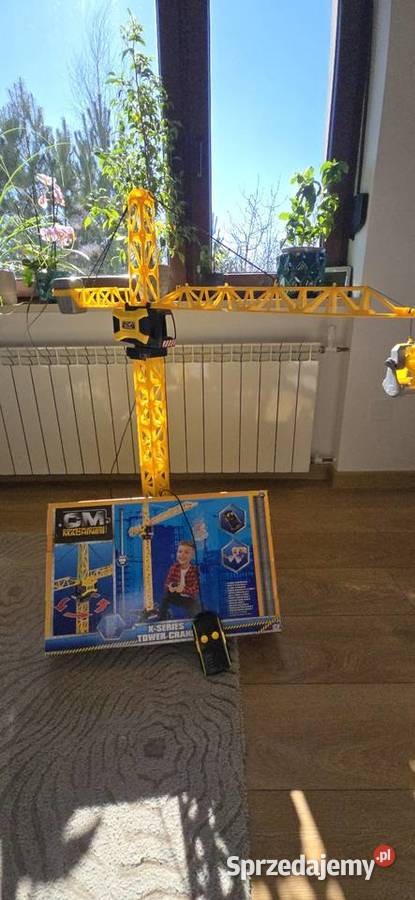 DUŻY XXL DŹWIG Żuraw STEROWANY na PILOT 100 Tarnowskie Góry