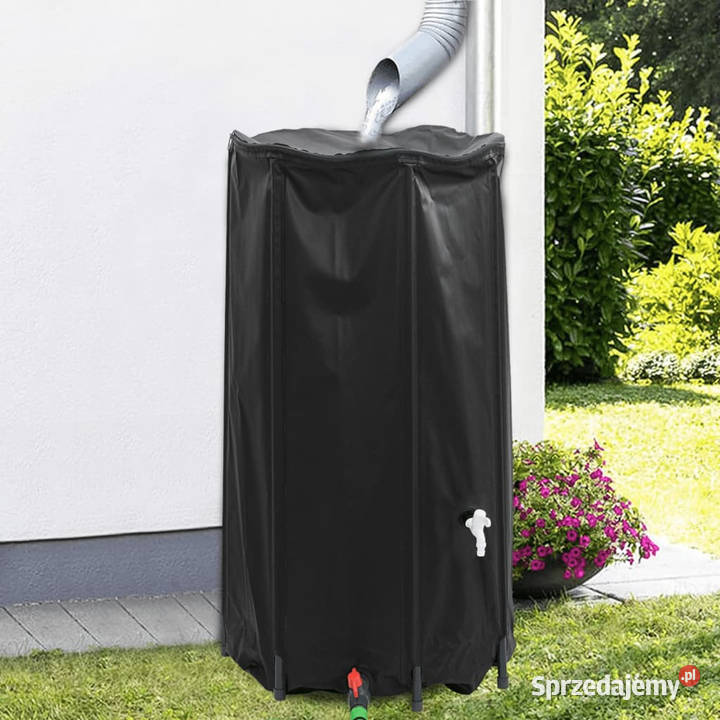 Zbiornik na wodę z kranikiem składany 250 L PVC Warszawa sprzedam