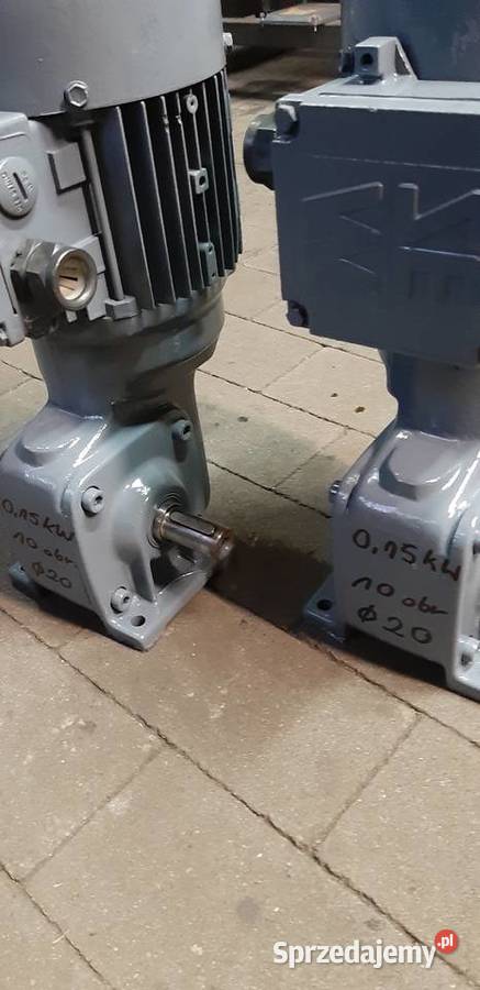 Motoreduktor 015 kW10 obr wielkopolskie Leszno sprzedam