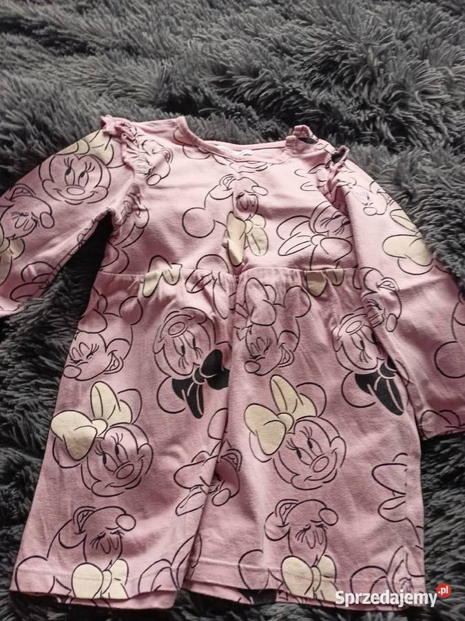 Śliczna sukienka na długi rękaw rozmiar 92 Rozmiar 92 Włocławek