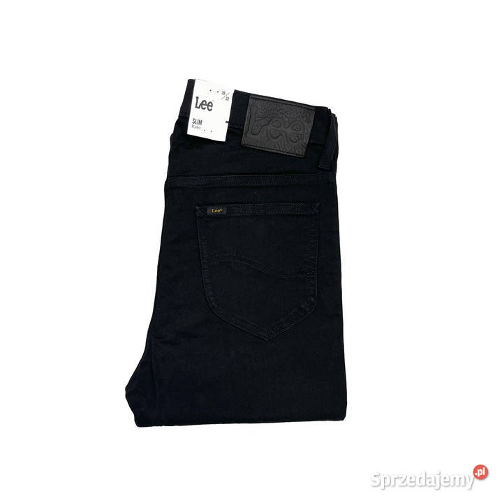 Spodnie męskie Lee Rider Black Rinse Slim W30 Moda i Styl kujawsko-pomorskie Bydgoszcz
