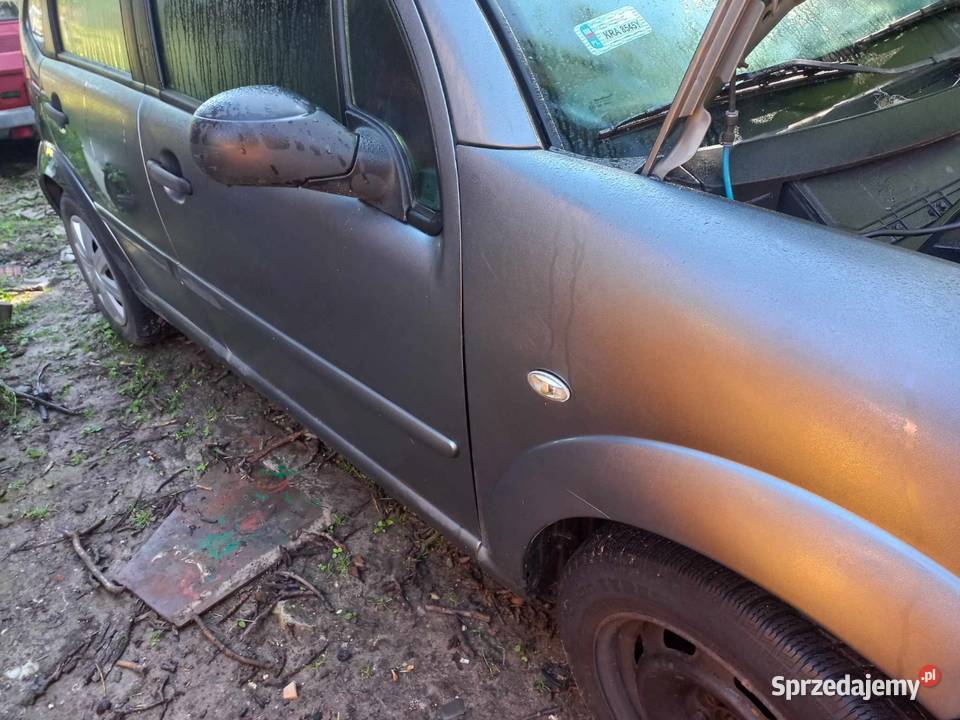 Części citroen c3 klapa lampy lusterko drzwi osobowe Drzwi