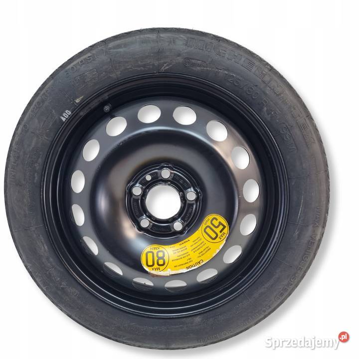 KOŁO DOJAZDOWE Volvo S80 V70 S60 I 12580 R17 lubelskie Chełm