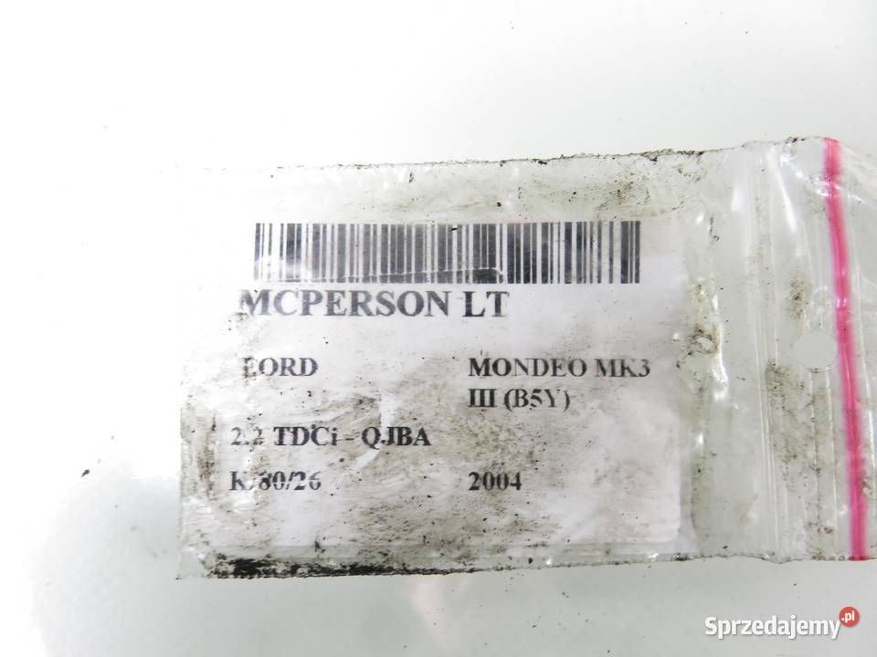 AMORTYZATOR LEWY TYLNY FORD MONDEO MK3 III 22