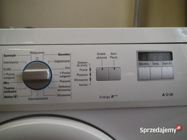 Pralka Siemens WM12A26113 mazowieckie Warszawa