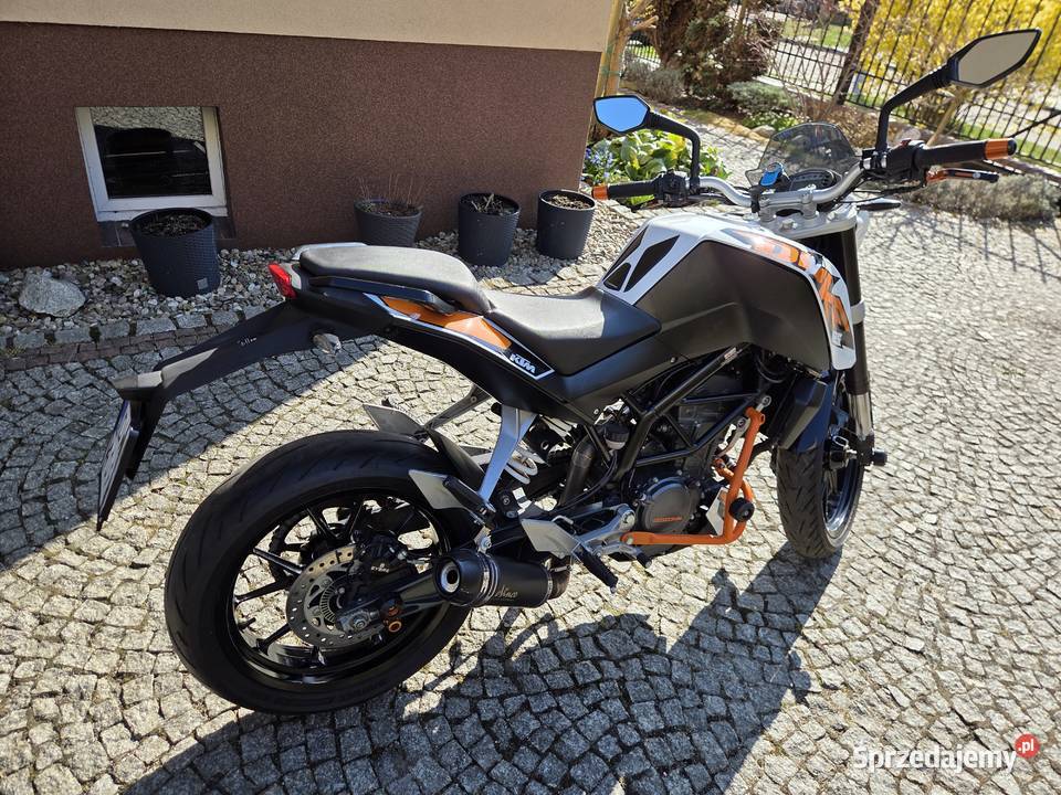 KTM Duke 125 ABS 2014r bezwypadkowy lubuskie Żagań