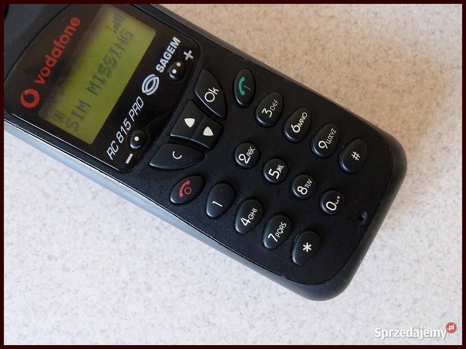 Telefon komórkowy SAGEM RC 815 PRO Rzeszów