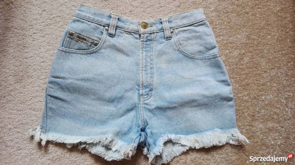 JEANSOWE SPODENKI Z FRĘDZLAMITRAPPERRUNIWERSALNY Pozostałe Łódź