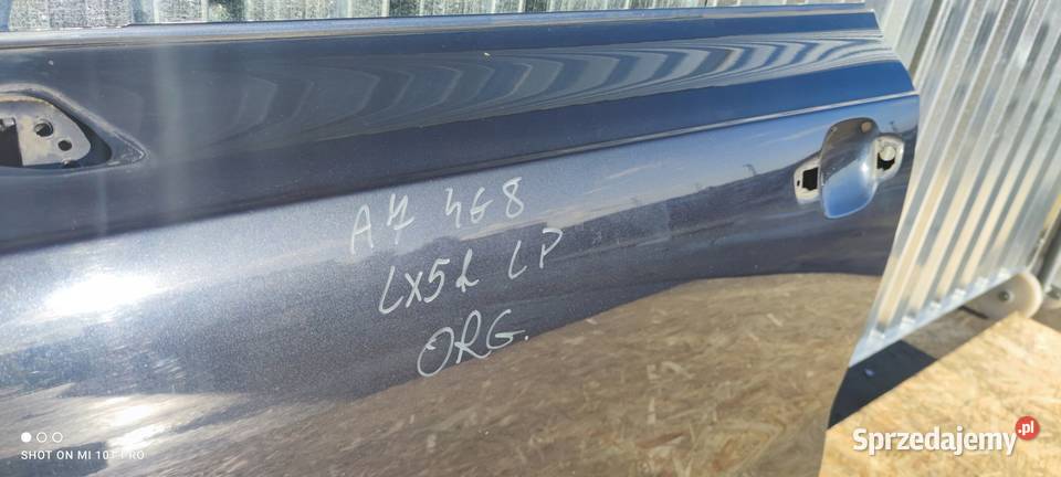 DRZWI LEWY PRZÓD AUDI A7 4G8 LX5R ORYGINAŁ osobowe Przystajń