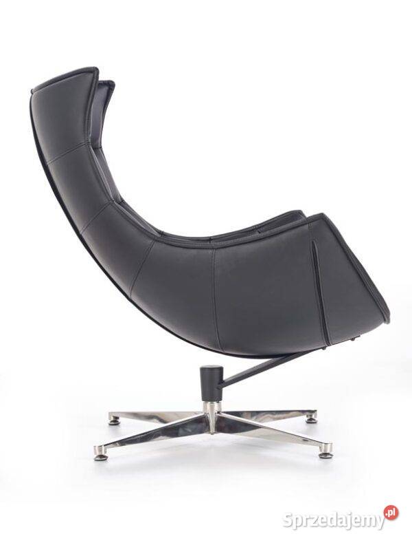 Nowoczesny fotel wypoczynkowy Lord czarny Golkowice