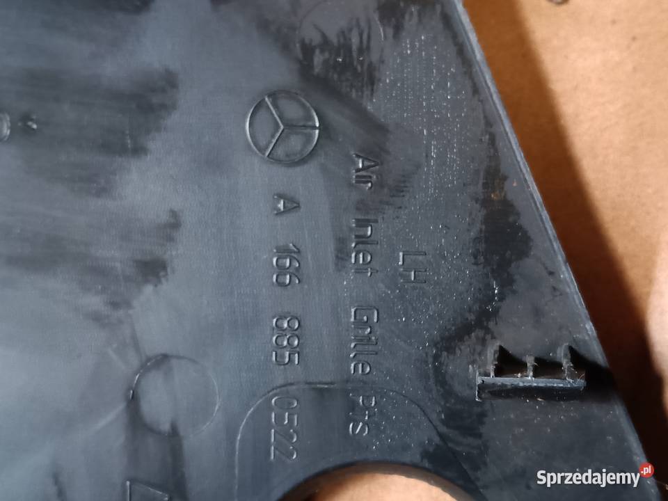 Sprzedam kratki w zderzak przedni Mercedes ML Rzetnia
