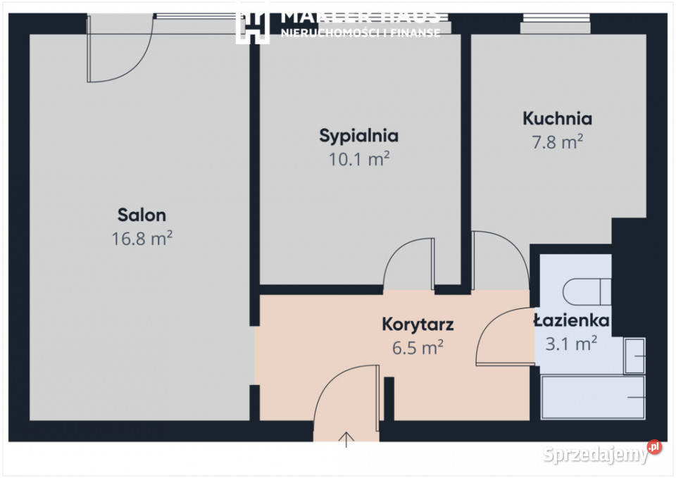 OKAZJA Mieszkanie 2 pokoje w Centrum Gołdapi warmińsko-mazurskie Gołdap