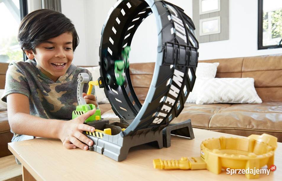 Zestaw HOT WHEELS Monster Trucks Tor z Pętlą Mattel Mogilany sprzedam