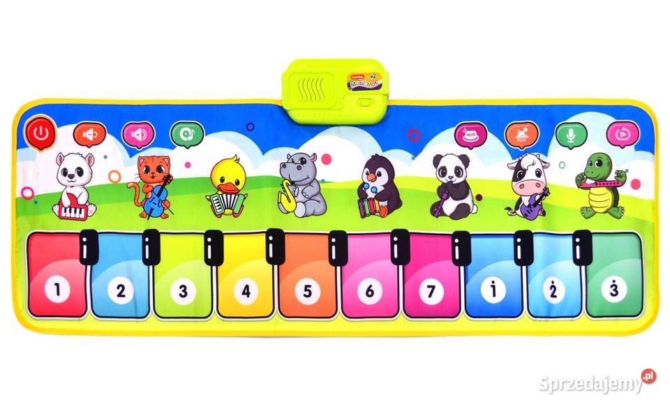 Inteligentna mata muzyczna do tańczenia piano