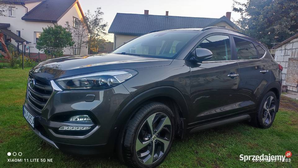 Hyundai Tuscon sprzedam diesel mazowieckie Płoniawy-Bramura