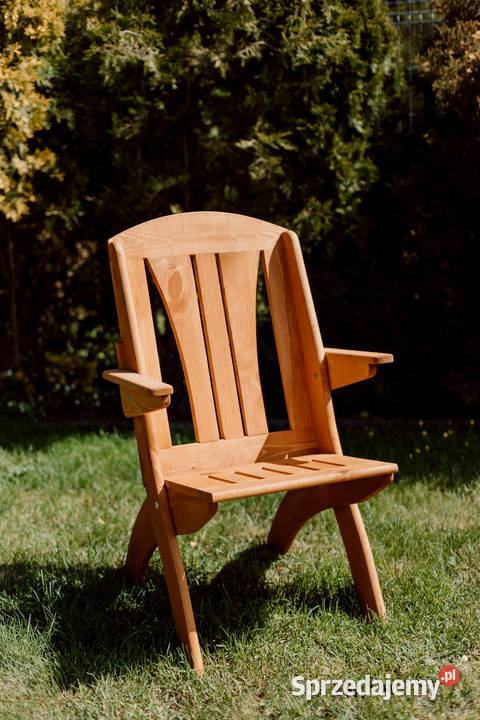 Meble ogrodowe drewniane składane typ X lamel 7 Kalety