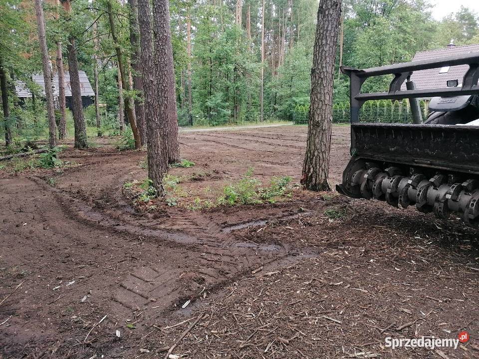 Mulczer leśny mulczowanie karczowanie Karczowanie i usuwanie drzew Olesno