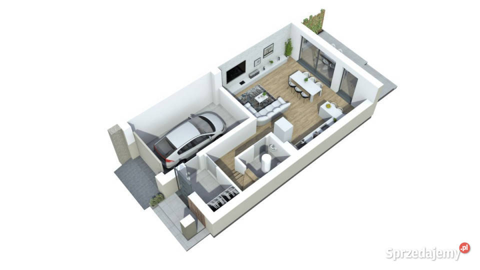 sprzedaży domu bliźniaka Luzino 1317m