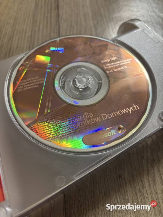 Microsoft Office 2007 Użytkowników Domowych mazowieckie Warszawa sprzedam