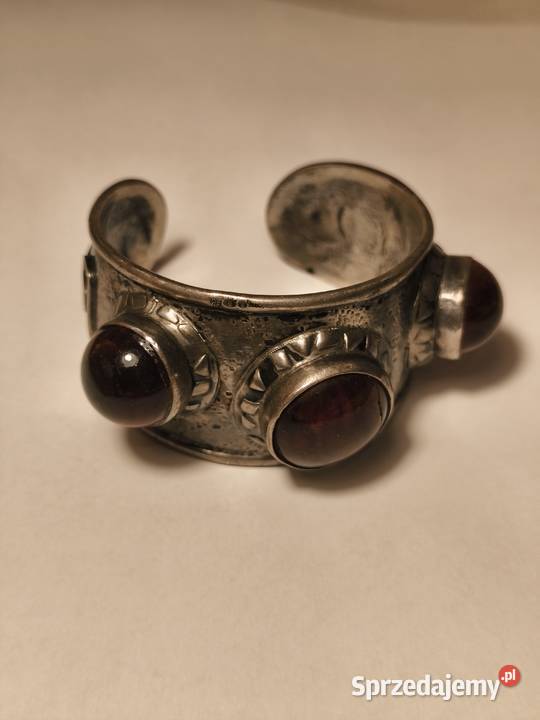 ORNO bransoletka srebrna 800 lata 60 Bransoletki Gdańsk sprzedam