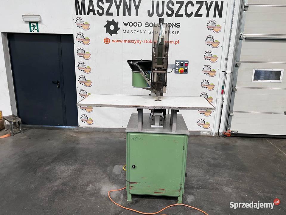 Hydrauliczna nitownica do nabijania nitonakrętek Produkcja Juszczyn