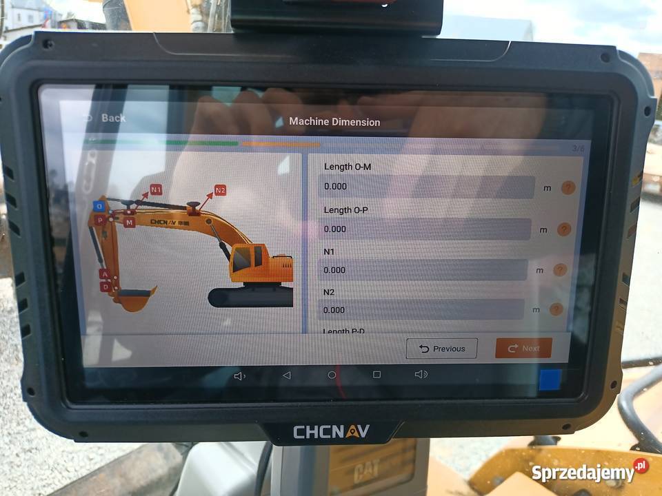 System sterowania 3D do koparek CHC Easy NAV Kraków