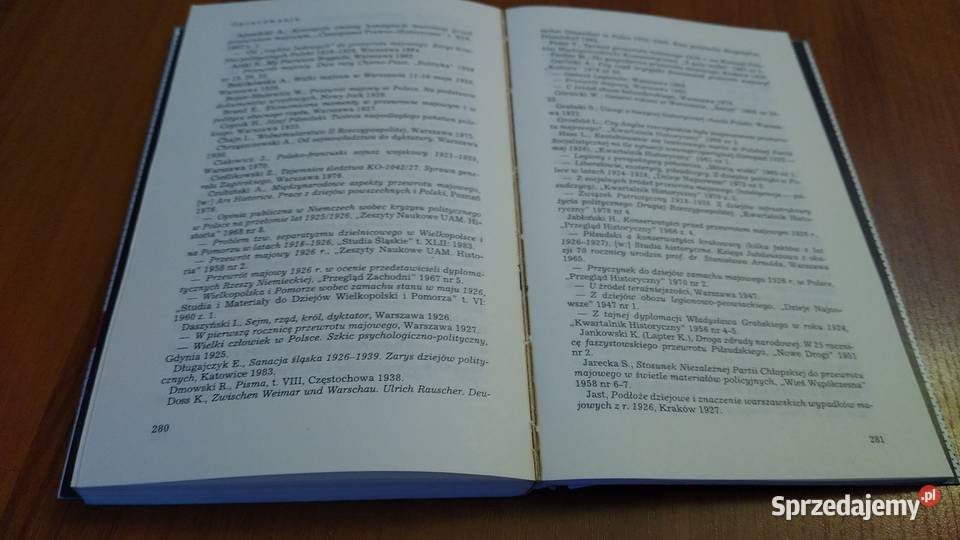 Przewrót majowy 1926 roku Antoni Czubiński Książki naukowe i popularnonaukowe Gdańsk