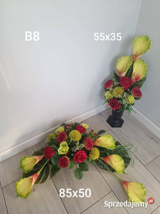 komplet nagrobny półksiężyc Psary