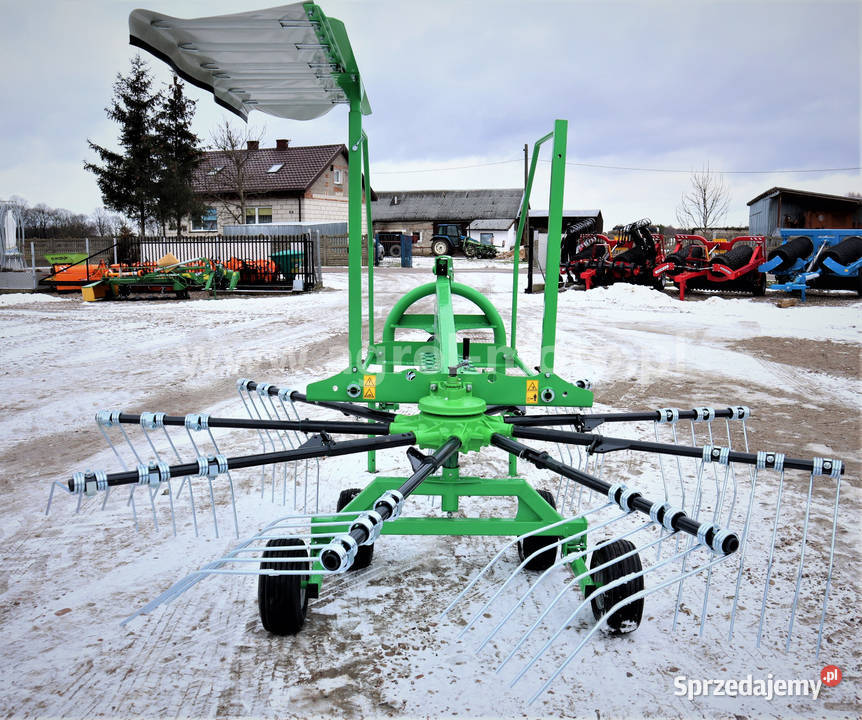 Zgrabiarka karuzelowa INTER TECH ZKT 350 420 Sztum