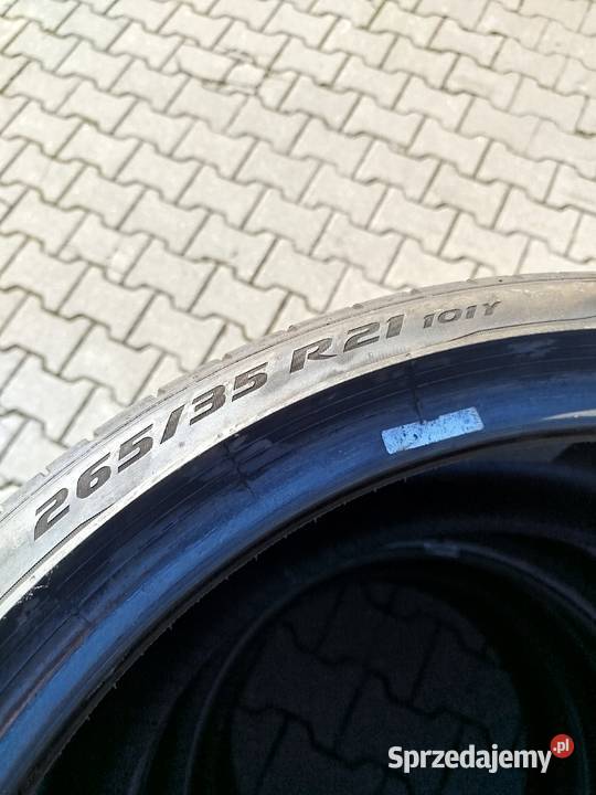 4x opony 26535 r21 Pirelli P zero 2023 śląskie Wojkowice