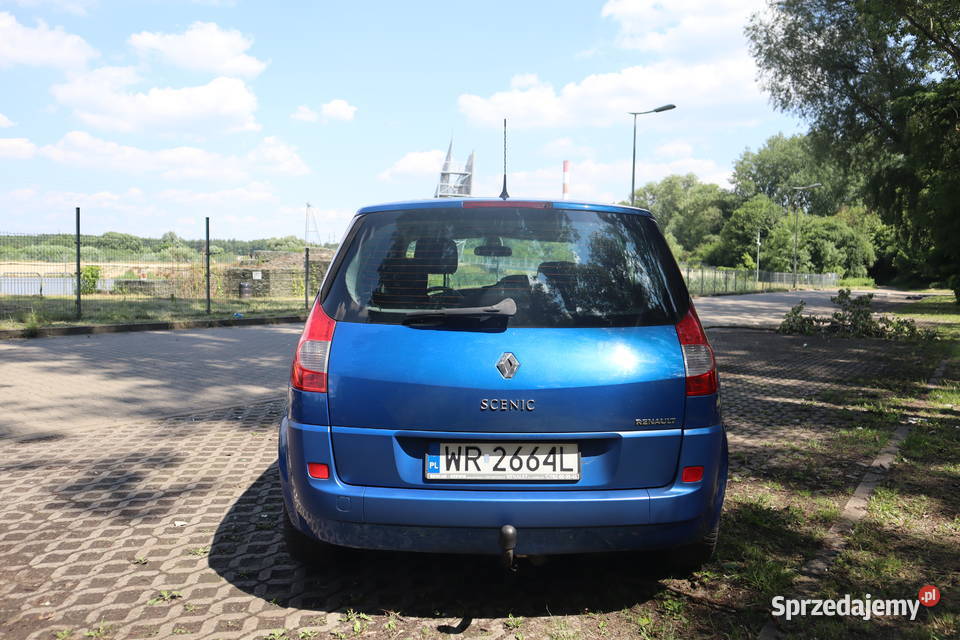 Renault Scenic 19 dCi niebieski Warszawa