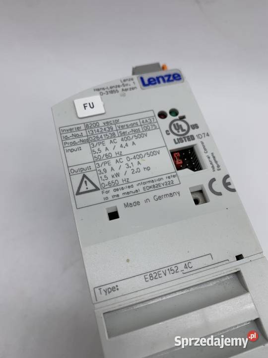 Lenze EPL 10201 24VDC 4x1A Warszawa sprzedam