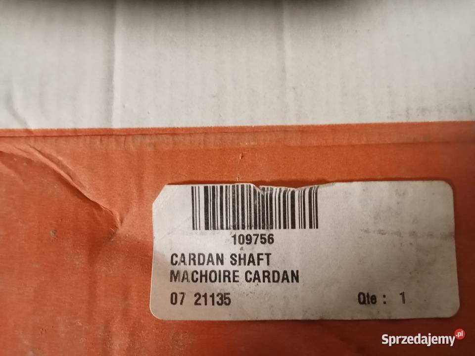 Kołnierz wału napędowego Manitou Wały