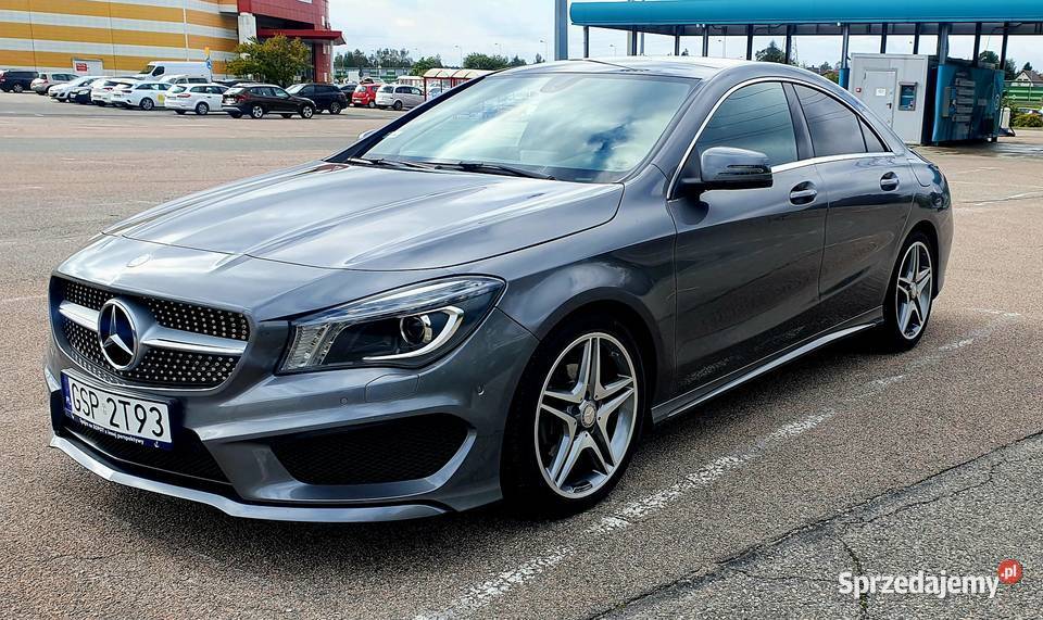 Mercedes CLA 18 diesel AMG pakiety panorama Sopot