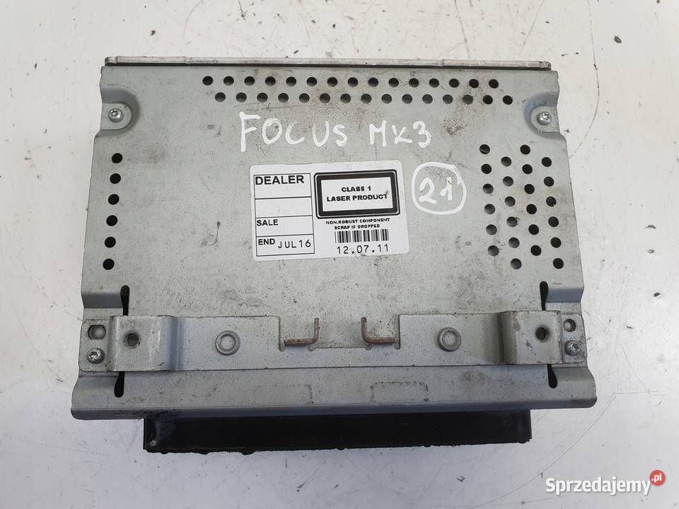 RADIO Ford Fiesta MK7 AA6T18C815HB Rudka sprzedam