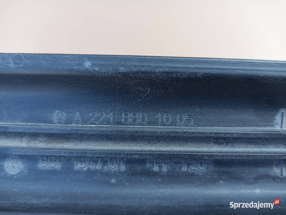 SKLASA W221 OSŁONA MASKI LISTWA A2218801005 Trzciel