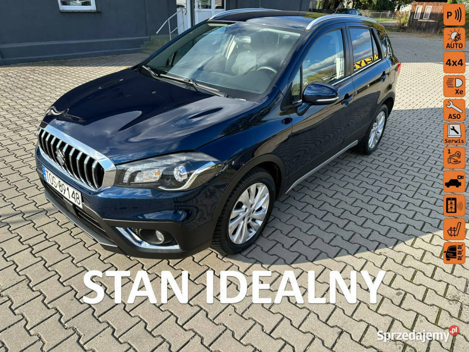 Suzuki SX4 SCross 14T 4x4 80Tkm Stan NOWY Ciemne Hatchback Ostrowiec Świętokrzyski