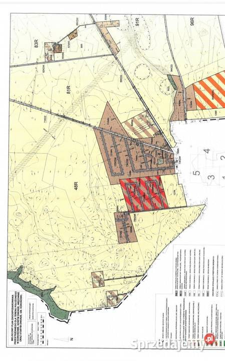 Działka budowlana 1550 m2 Grunty i działki Więzowno