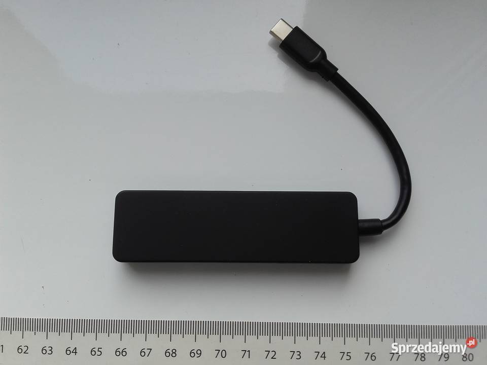 HUB USBC 30 20 microSD SD 5w1 YC909C NOWY przejściówki Bydgoszcz