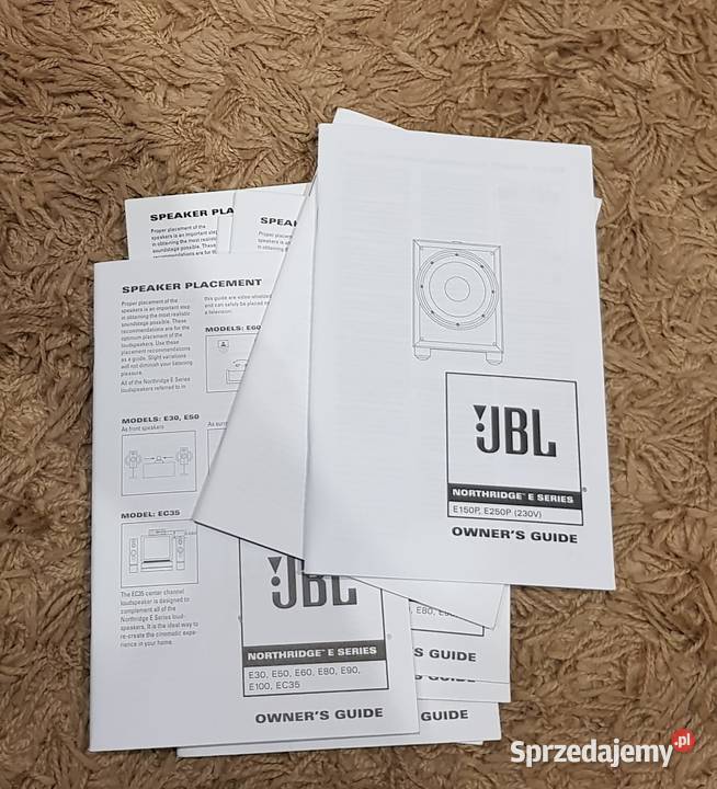 Zestaw kolumn JBL NORTHRIDGE seria E śląskie Rydułtowy