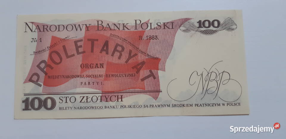 100 HW 1982 UNC I Ludwik Waryński kujawsko-pomorskie Koronowo