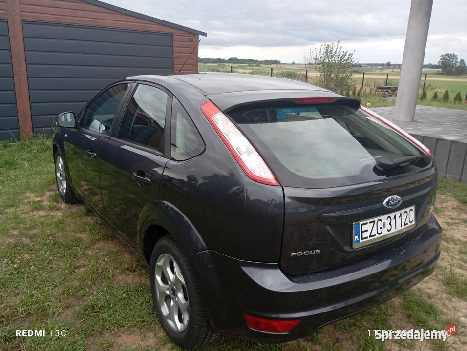 Ford Focus 2008r 18 Benzyna 125 Alu16 Navi Rok produkcji 2008 Łęczyca