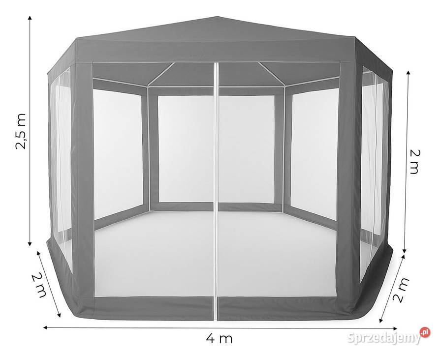 Namiot pawilon ogrodowy handlowy 2x2x2 m z opolskie Smogorzów sprzedam
