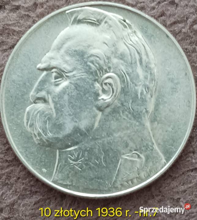 10 J Piłsudski 1936 r 7 Piękne szczegóły wielkopolskie Konin