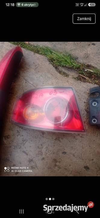 Lampy tył Ibiza lp Małogoszcz sprzedam