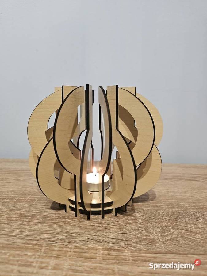 Świecznik na tealight DIY Stara Dąbrowa