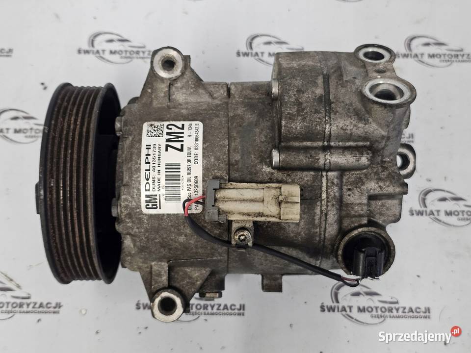 ASTRA MOKKA ZAFIRA 16 TURBO A16LET 180 sprężarka osobowe świętokrzyskie Kielce