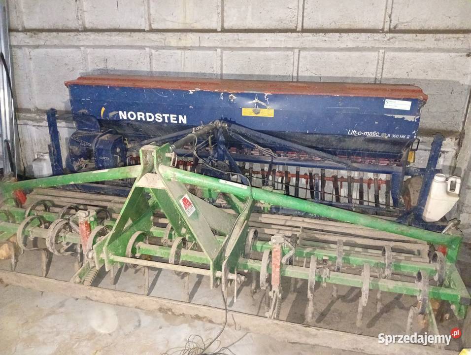 Zestaw uprawowo siewny Siewnik Nordsten mazowieckie Ceranów