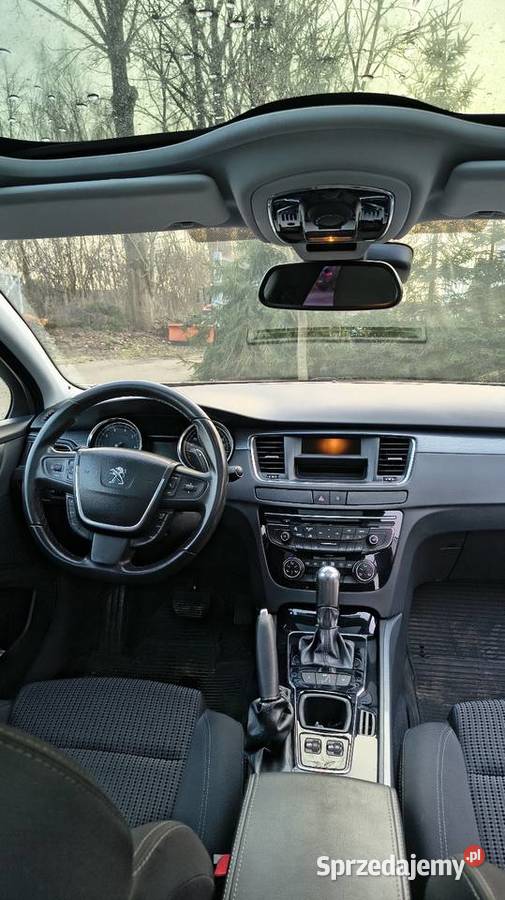 Peugeot 508 16 Benzyna 156 2013 r Panoramiczny Rok produkcji 2013 508