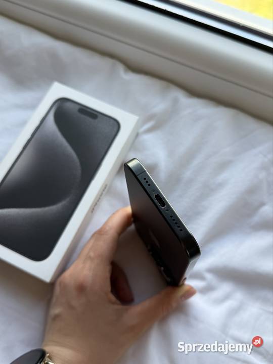 iPhone 15 Pro 128 GB black titanium bateria 88 lubelskie Biała Podlaska sprzedam